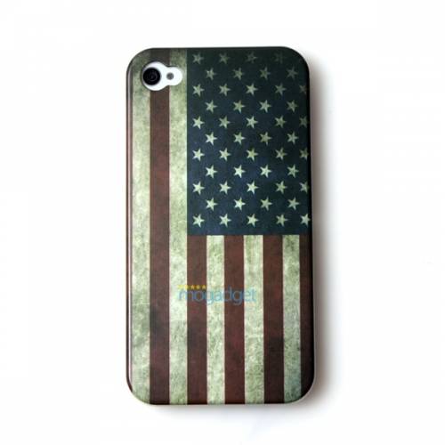 Чехол в стиле ретро флага США для Iphone 4